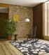 Orla Kiely Puzzle Flower Slate 060905 Rug - Floorsome - Brink & Campman - 2022 Collection - BC - OK - 060905 - 180X120 - Brink & Campman - 2022 Collection