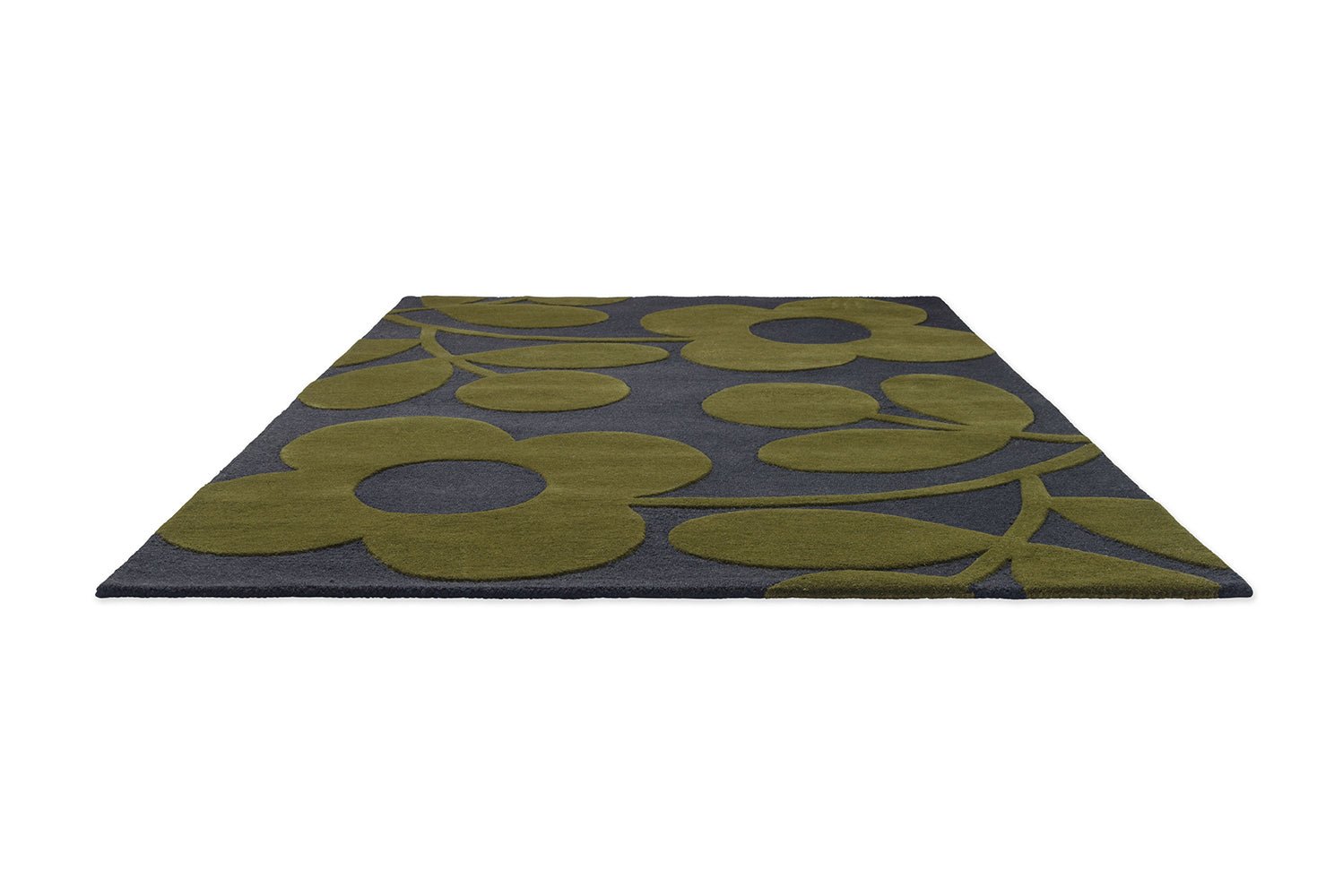 Orla Kiely Sprig Stem Marine 063908 Rug - Floorsome - Brink & Campman - 2024 Collection - BC - OK - 063908 - 180X120 - Brink & Campman - 2024 Collection