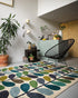 Orla Kiely Stem Kingfisher 059507 Rug - Floorsome - Brink & Campman - 2020 Collection - BC - OK - 059507 - 180X120 - Brink & Campman - 2020 Collection
