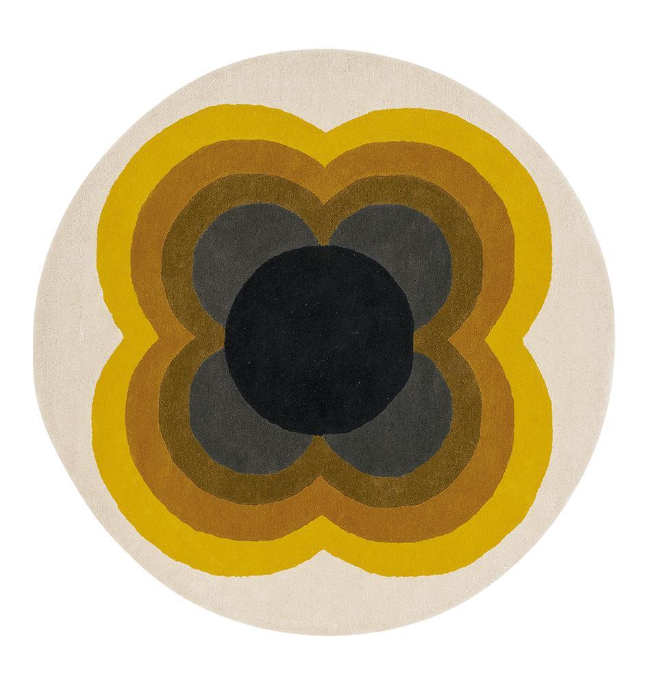 Orla Kiely Sunflower Yellow 060006 Rug - Floorsome - Brink & Campman - 2020 Collection - BC - OK - 060006 - 150x150 - Brink & Campman - 2020 Collection