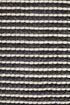 Oskar Felted Wool Striped Rug Black White - Floorsome - Modern - STUD - 320 - BLA - 225X155 - Modern
