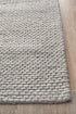 Oskar Felted Wool Striped Rug Grey - Floorsome - Modern - STUD - 320 - GRY - 225X155 - Modern
