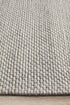 Oskar Felted Wool Striped Rug Grey - Floorsome - Modern - STUD - 320 - GRY - 225X155 - Modern