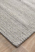 Oskar Felted Wool Striped Rug Grey - Floorsome - Modern - STUD - 320 - GRY - 225X155 - Modern