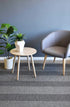 Outdoor Living Stripes Grey Silver Indoor Outdoor Rug - Floorsome - Indoor Outdoor - ALLSEA - 39591380 - 80x150 - Indoor Outdoor