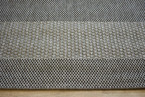 Outdoor Living Stripes Grey Silver Indoor Outdoor Rug - Floorsome - Indoor Outdoor