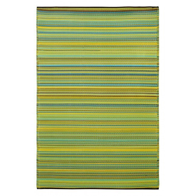 Outdoor Rug Recycled Plastic  - Cancun Lemon Apple