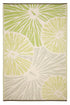 Outdoor Rug Recycled Plastic - Citrus Lily Green - Floorsome - Outdoor Rugs