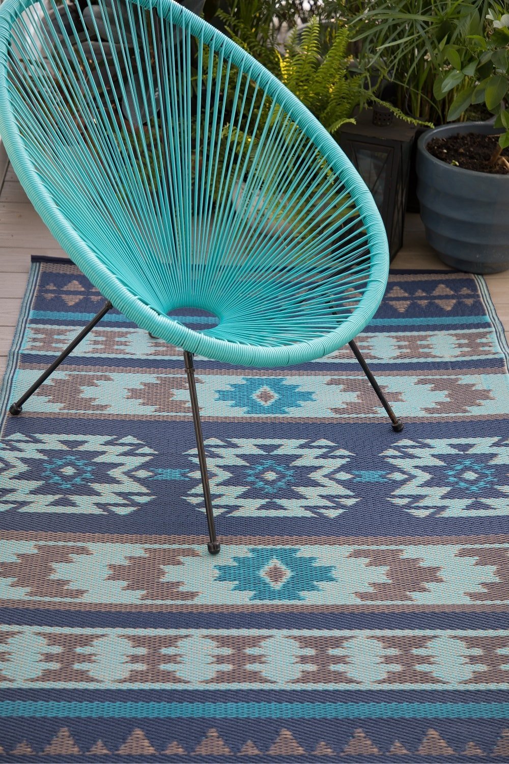 Outdoor Rug Recycled Plastic - Cusco - Floorsome - Outdoor Rugs - PLRCUSCO0120179 - Outdoor Rugs