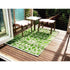 Outdoor Rug Recycled Plastic - Eden Lime - Floorsome - Outdoor Rugs - PLREDENLM120179 - Outdoor Rugs