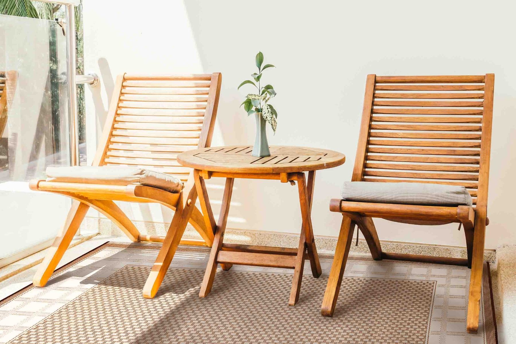 Outdoor Rug Recycled Plastic - Europa Chestnut & Walnut Brown Geometric - Floorsome - Outdoor Rugs - PLREURBRW120179 - Outdoor Rugs
