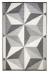 Outdoor Rug Recycled Plastic - Geo Star Glacier Grey - Floorsome - Outdoor Rugs