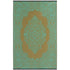 Outdoor Rug Recycled Plastic - Istanbul Aqua and Bronze - Floorsome - Outdoor Rugs - PLRISTANB120179 - Outdoor Rugs
