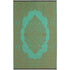 Outdoor Rug Recycled Plastic - Istanbul Aqua and Bronze - Floorsome - Outdoor Rugs - PLRISTANB120179 - Outdoor Rugs
