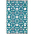 Outdoor Rug Recycled Plastic - Seville Blue - Floorsome - Outdoor Rugs - PLRSEVBLU120179 - Outdoor Rugs