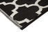 Outdoor Rug Recycled Plastic - Tangier Black and White - Floorsome - Outdoor Rugs - Outdoor Rugs