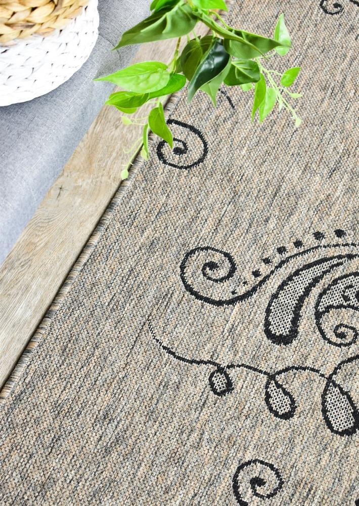 Pacific Runner Beige Grey Indoor Outdoor Rug 2902 - J48H - Floorsome - RUNNER - LONG - 2902 - j48h - 66x230 - RUNNER