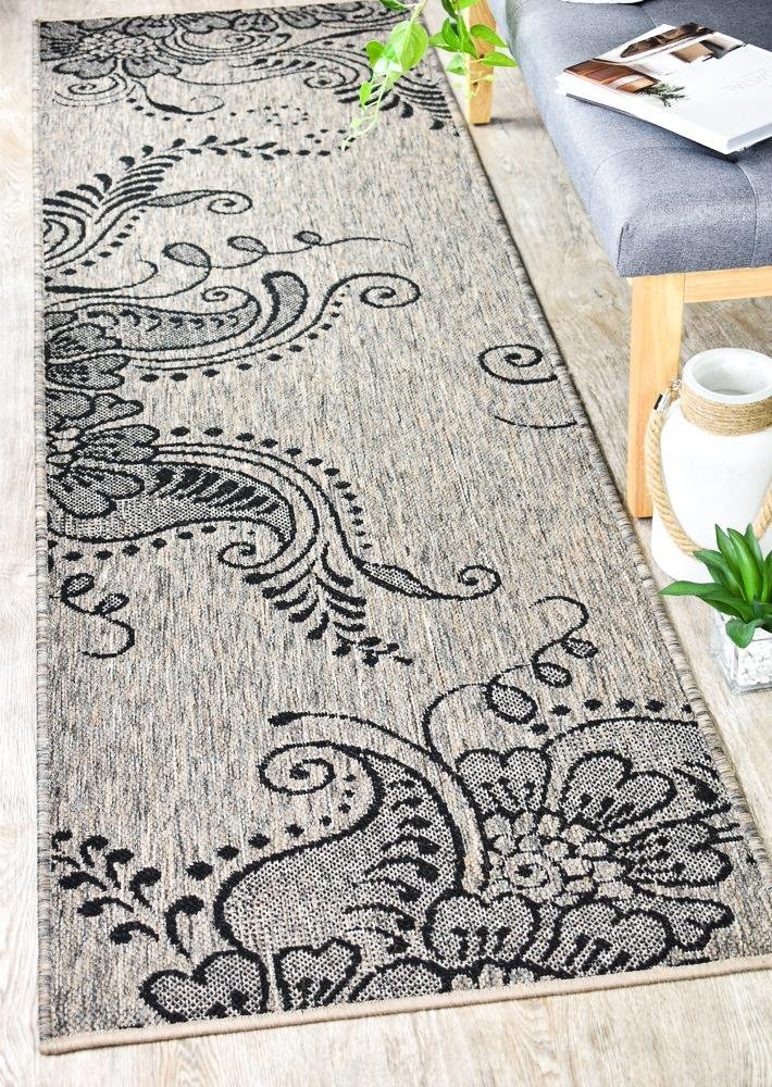 Pacific Runner Beige Grey Indoor Outdoor Rug 2902 - J48H - Floorsome - RUNNER - LONG - 2902 - j48h - 66x230 - RUNNER