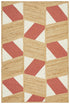 Pageant Coral Rug - Floorsome - MODERN - PRD - 111 - CRL - 220X150 - MODERN