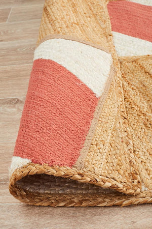 Pageant Coral Rug - Floorsome - MODERN
