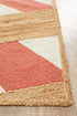 Pageant Coral Rug - Floorsome - MODERN - PRD - 111 - CRL - 220X150 - MODERN