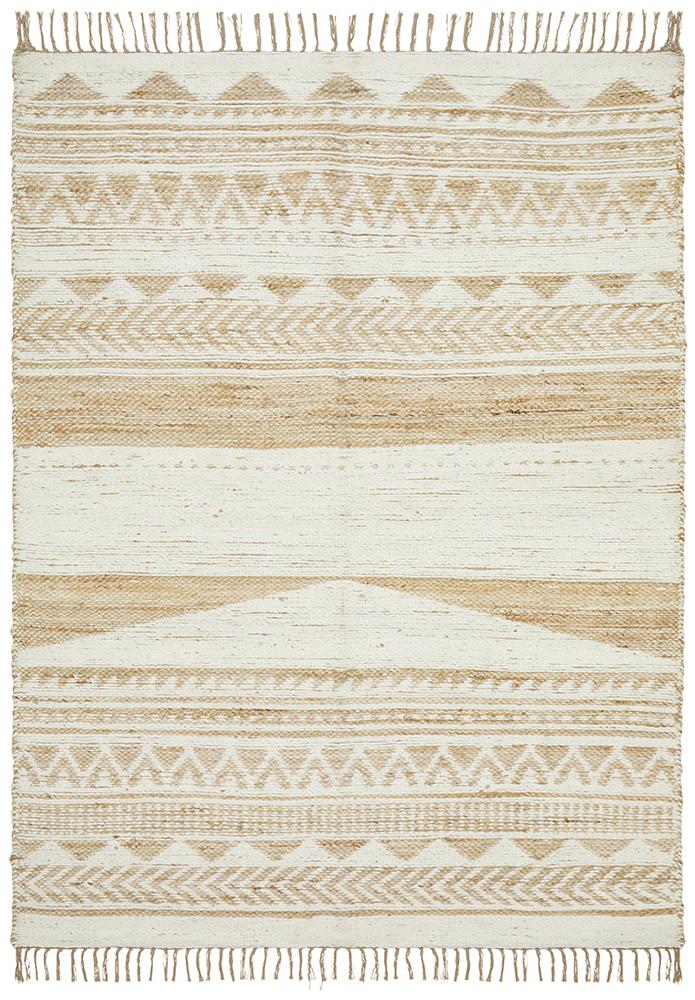 Pageant White Rug - Floorsome - MODERN - PRD - 333 - WHT - 220X150 - MODERN