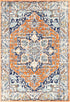 Palermo Caltanissetta Rust Rug - Floorsome - Rug - SICI16012 - Rug