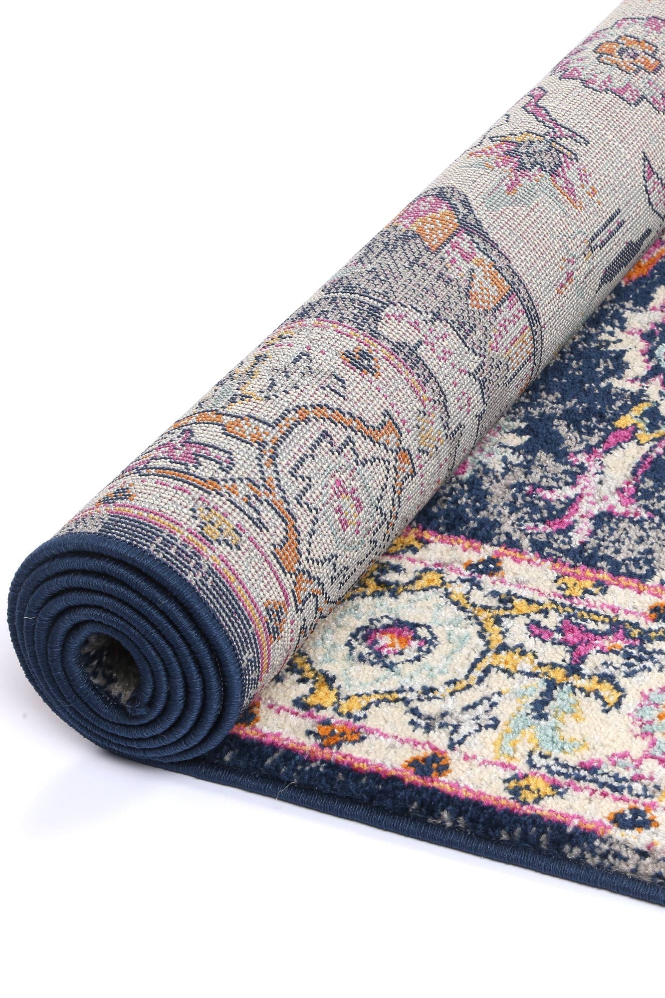 Palermo Catania Navy Rug - Floorsome - Rug - SICI16005 - Rug