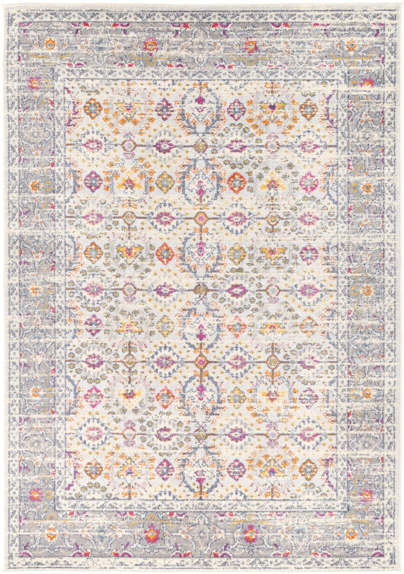 Palermo Nerium Cream Rug - Floorsome - Rug - SICI16013 - Rug