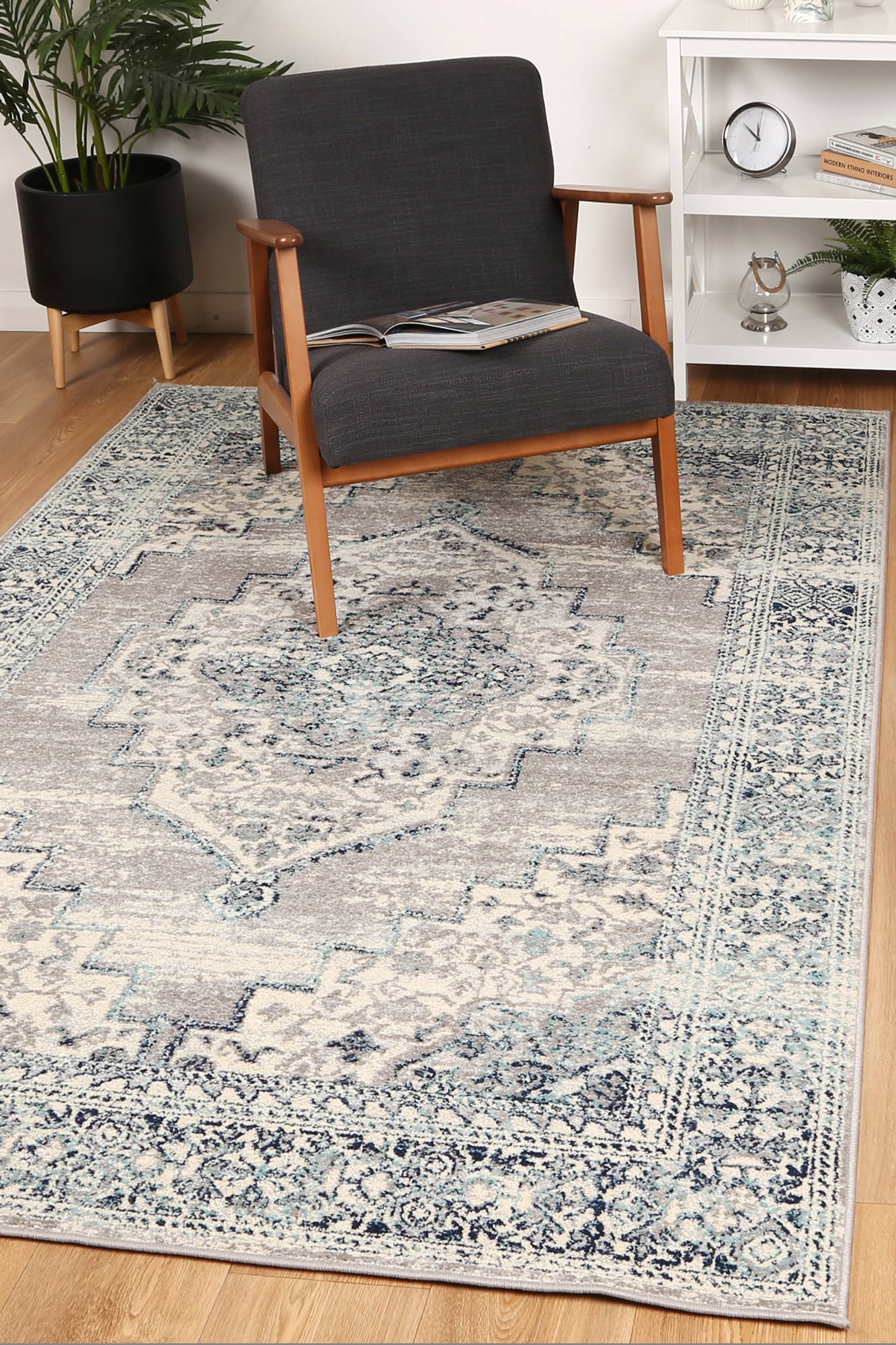 Palermo Simeto Blue Rug - Floorsome - Rug - SICI16004 - Rug