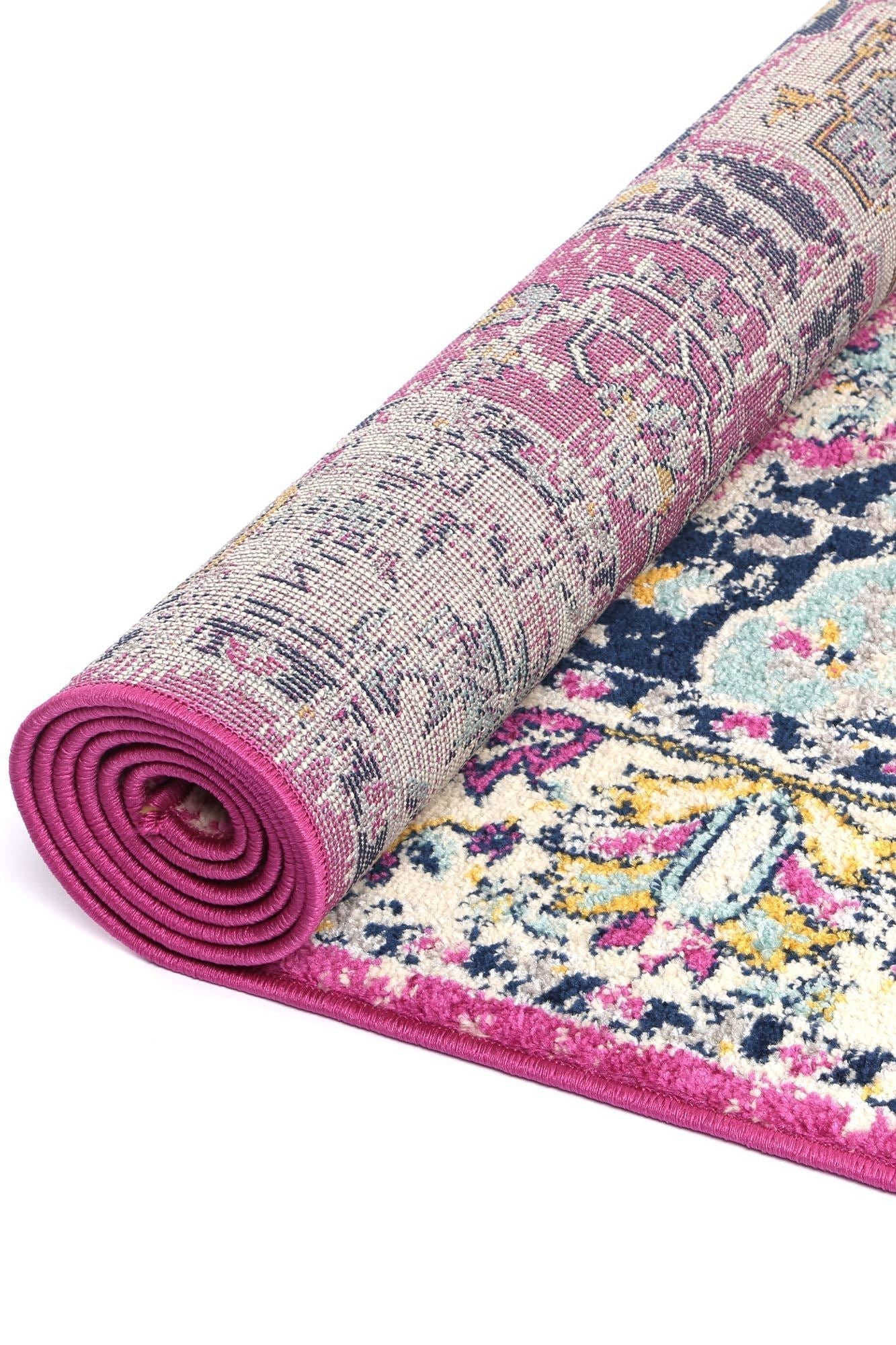 Palermo Turin Pink Rug - Floorsome - Rug - SICI16008 - Rug