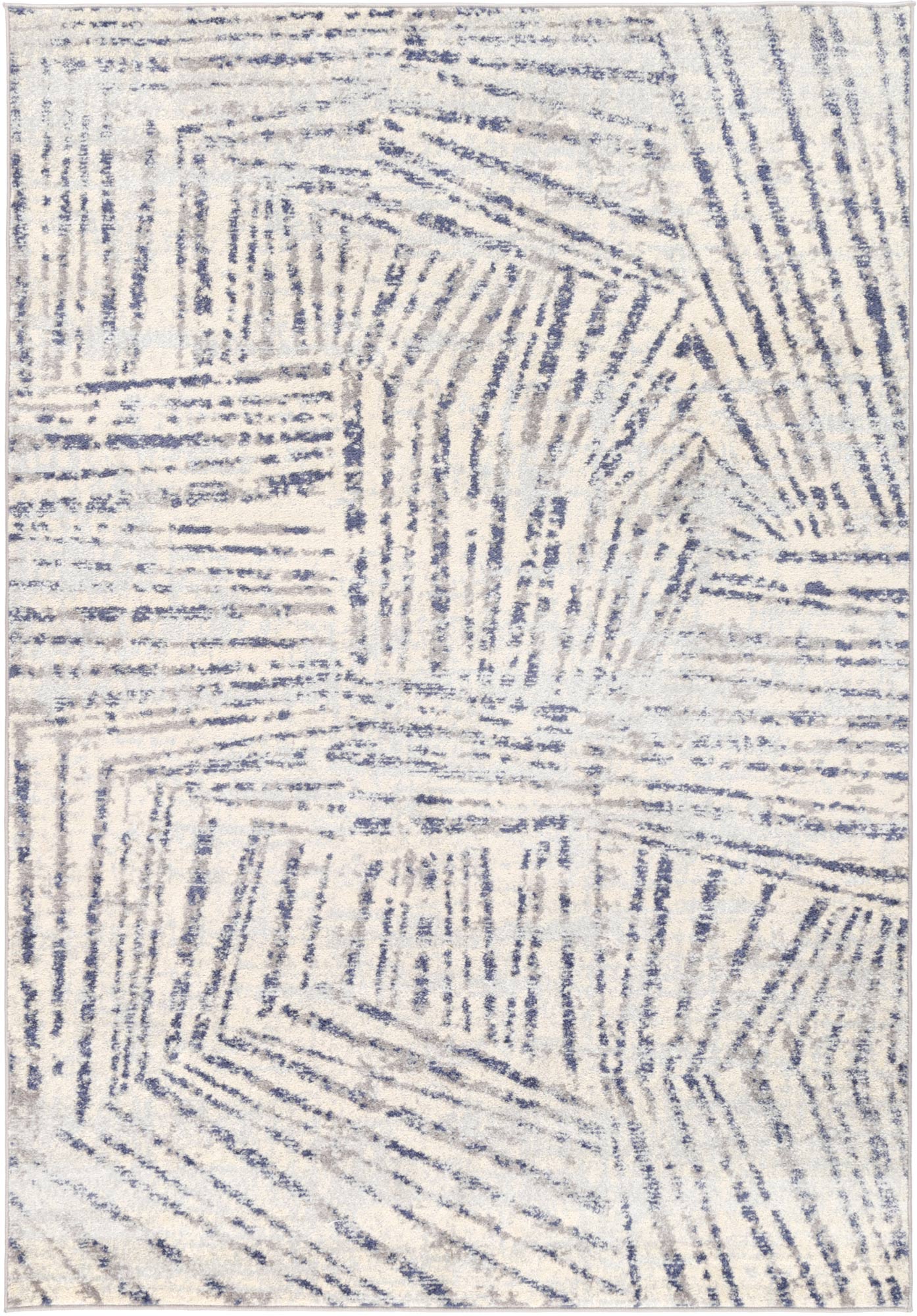 Palermo Vallo Grey Blue Rug - Floorsome - Rug - SICI16016 - Rug