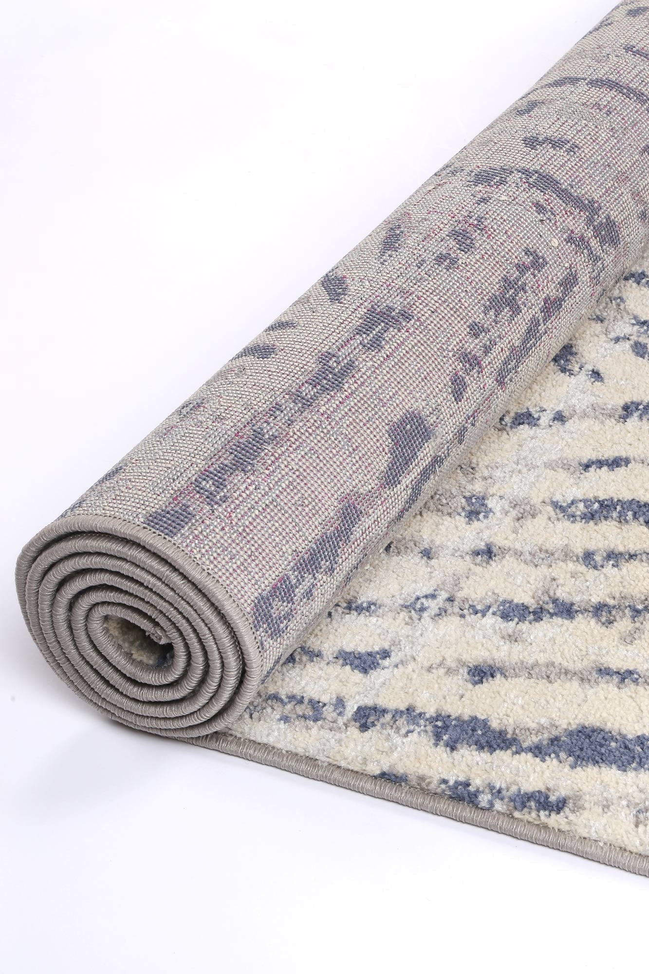 Palermo Vallo Grey Blue Rug - Floorsome - Rug - SICI16016 - Rug