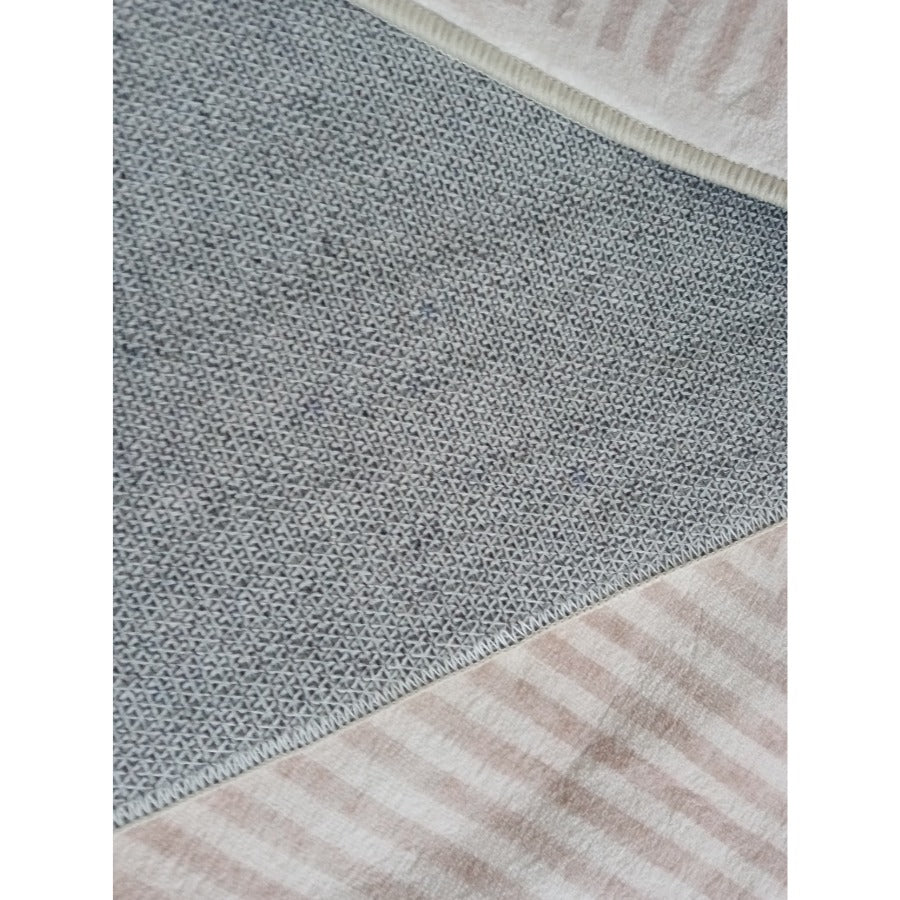 Pam Beige Machine Washable Rug - Floorsome - MWRPAMBGE090150 - 