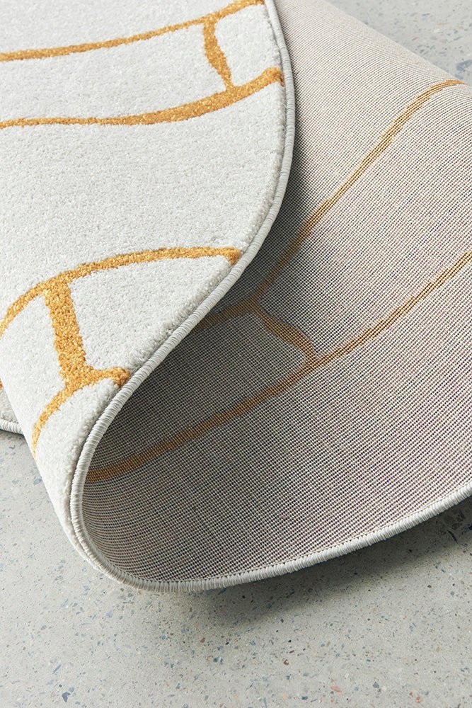 Paradise Amy Gold Round - Floorsome - Paradise Collection - PDS - AMY - GOLD - 150X150 - Paradise Collection