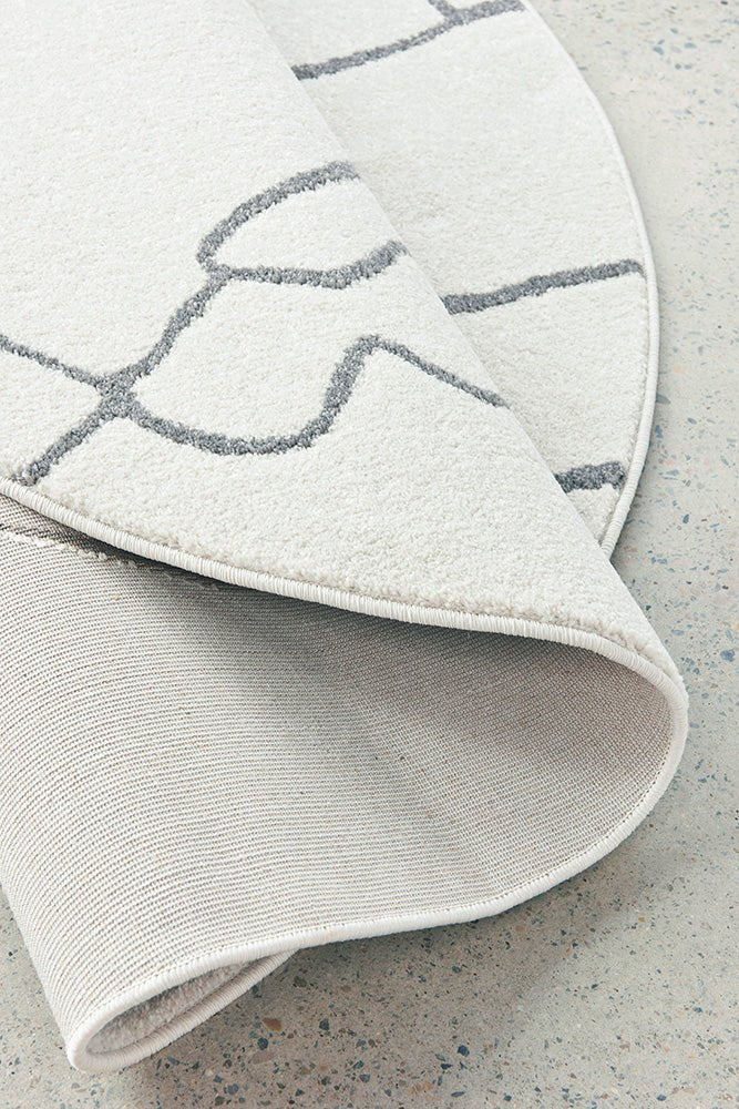Paradise Amy Grey Round - Floorsome - Paradise Collection - PDS - AMY - GREY - 150X150 - Paradise Collection