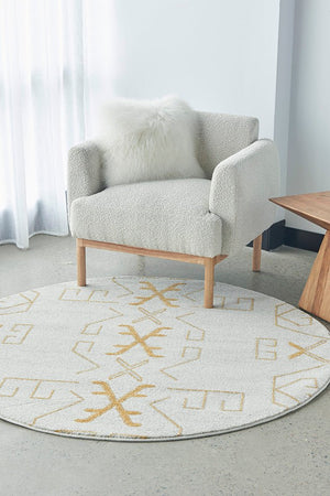 Paradise Cala Gold Round - Floorsome - Paradise Collection
