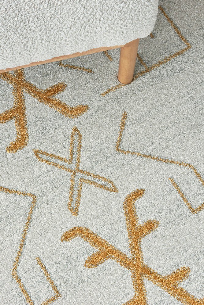 Paradise Cala Gold Round - Floorsome - Paradise Collection - PDS - CALA - GOLD - 150X150 - Paradise Collection