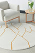Paradise Ivy Gold Round - Floorsome - Paradise Collection - PDS - IVY - GOLD - 150X150 - Paradise Collection