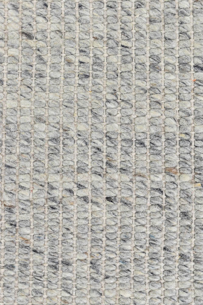 Parko Wool Ivory Grey Rug - Floorsome - FLATWEAVE - CHIA - IVO - GRE - 160X230 - FLATWEAVE
