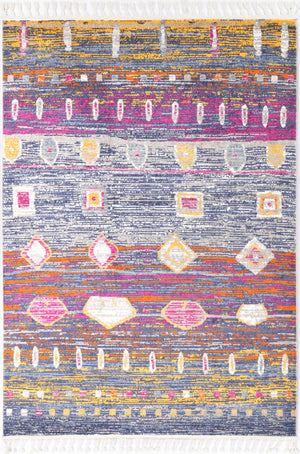 Pasto Rojas Multi Rug - Floorsome - Rug