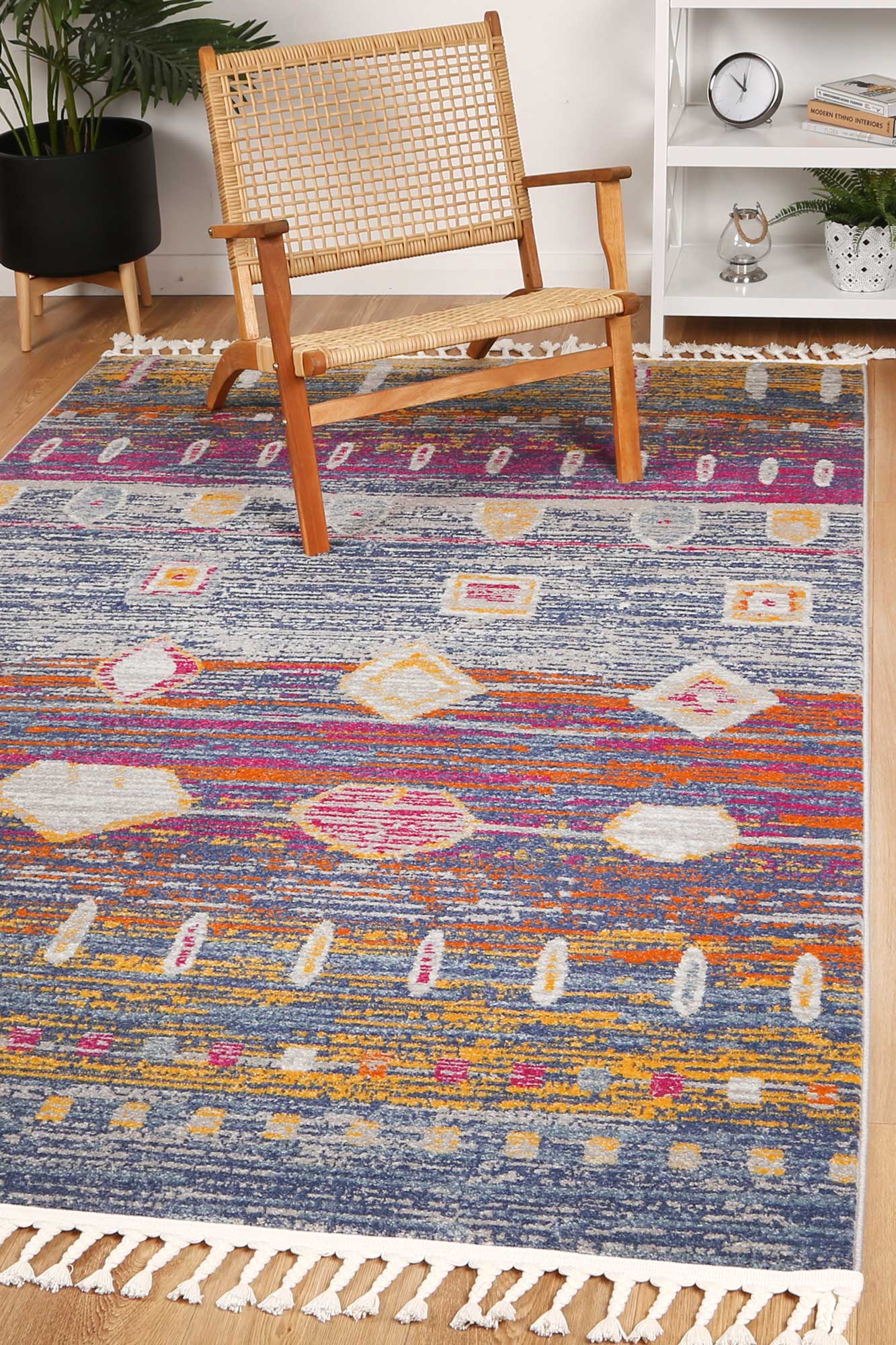 Pasto Rojas Multi Rug - Floorsome - Rug - INCA80312 - Rug