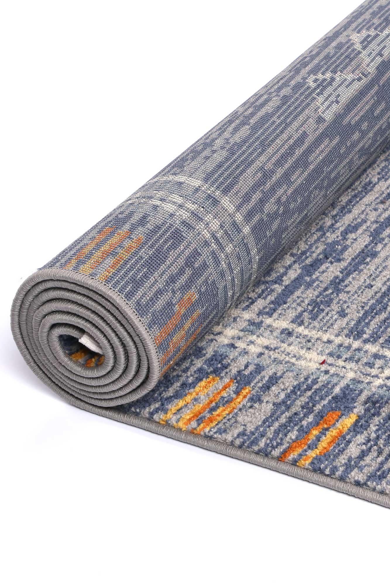 Pasto Tribal Blue Rug - Floorsome - Rug - INCA80302 - Rug
