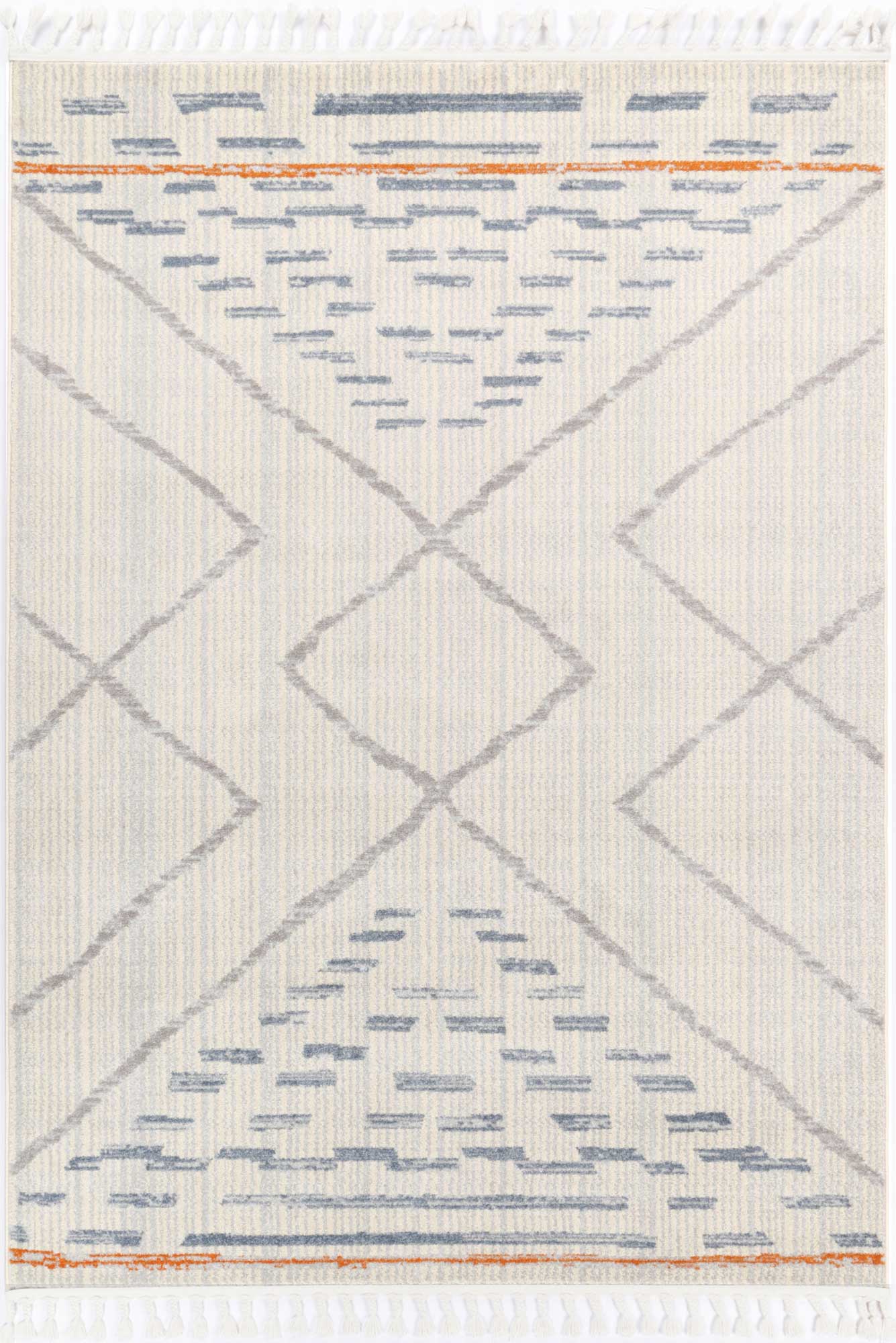 Pasto Tribal Light Grey Rug - Floorsome - Rug - INCA80303 - Rug