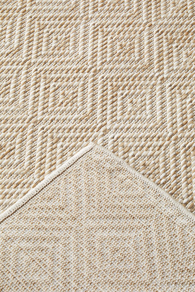 Patio Misty Natural Runner Rug - Floorsome - Patio Collection