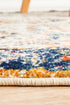 Peacock Ivory Transitional Round Rug - Floorsome - Modern - EVO - 255 - IVO - 150X150 - Modern