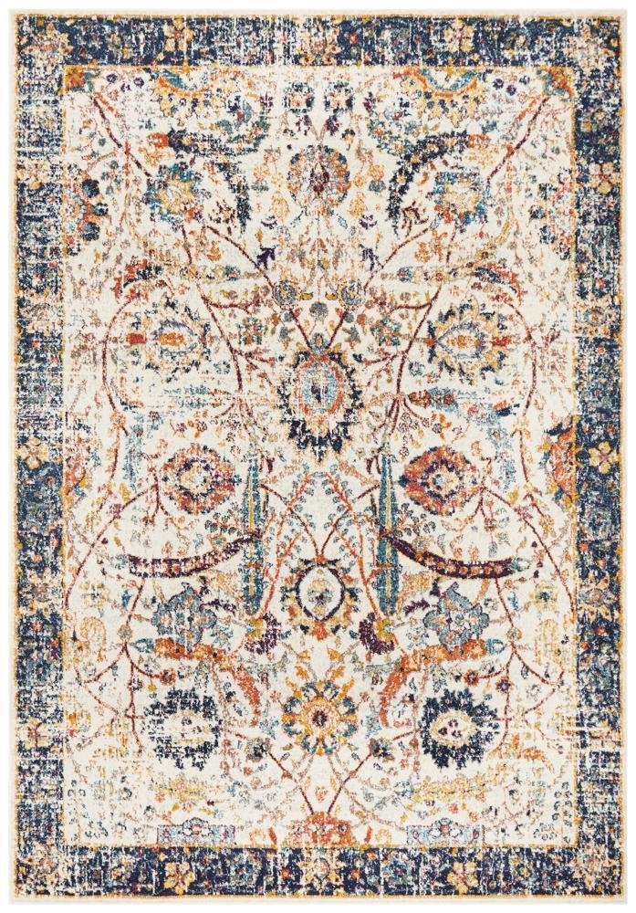Peacock Ivory Transitional Rug - Floorsome - Modern - EVO - 255 - IVO - 230X160 - Modern