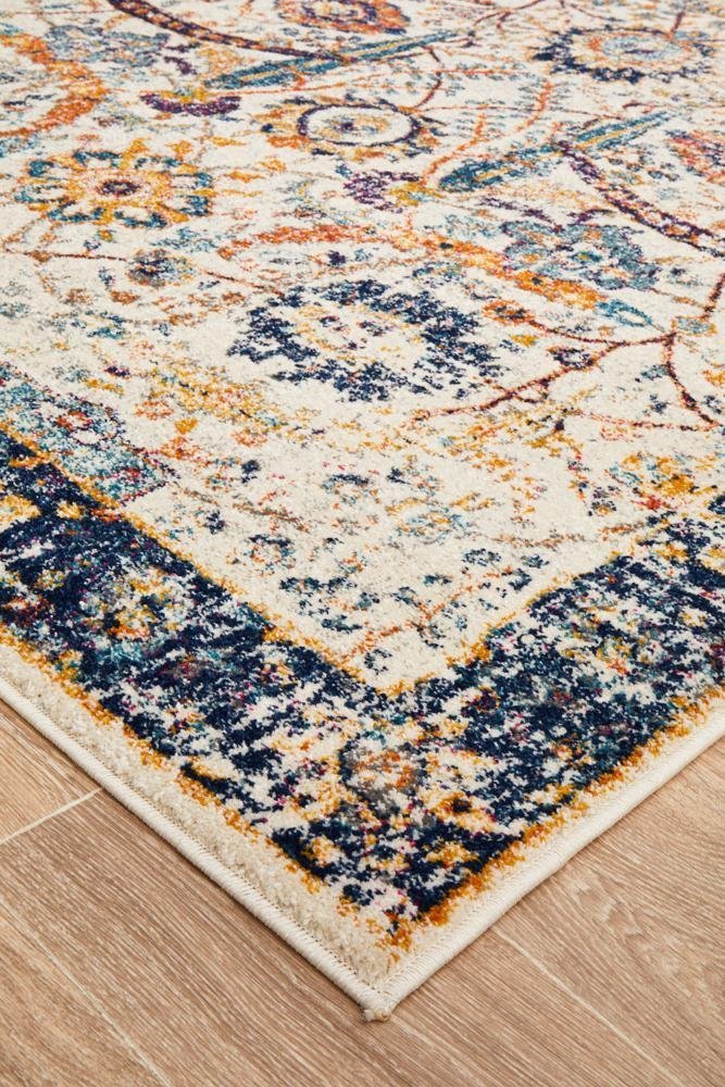 Peacock Ivory Transitional Rug - Floorsome - Modern - EVO - 255 - IVO - 230X160 - Modern