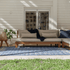 Pearl Blue Floral Polypropylene Outdoor Rug - Floorsome - ILLPEARL0160230 - 