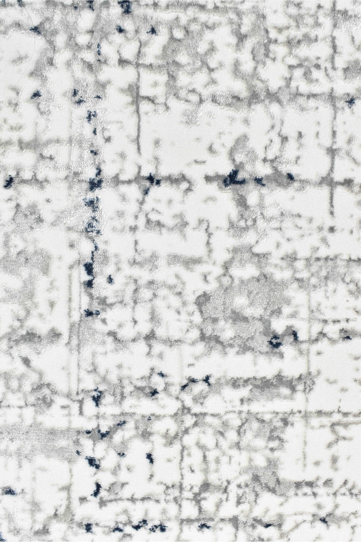 Phoenix 25406A Tiger White Rug - Floorsome - INDOOR/OUTDOOR - ARORA - 25406A - BLUE - CREAM - 80X300 - INDOOR/OUTDOOR